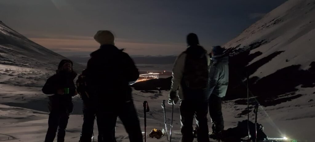 Trekking Nocturno Glaciar Martial