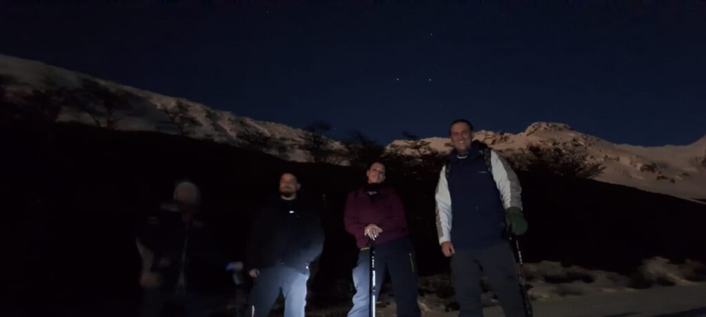 Trekking Nocturno Glaciar Martial