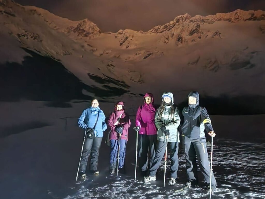 Trekking Nocturno Glaciar Martial