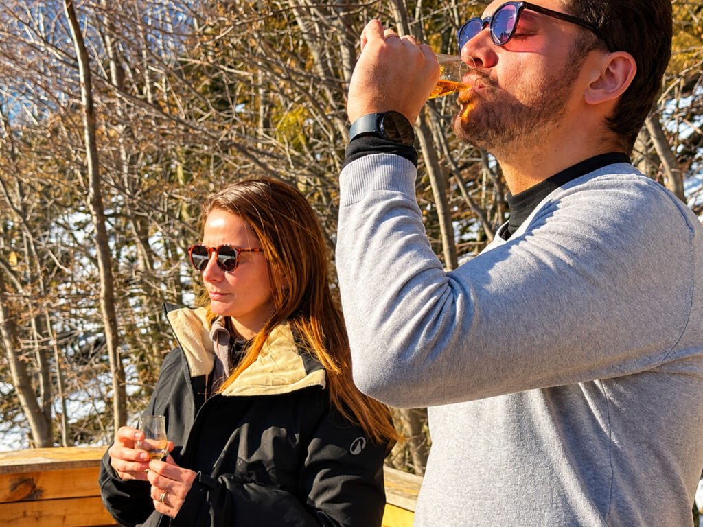 Degustación Single grain en Valle Carbajal