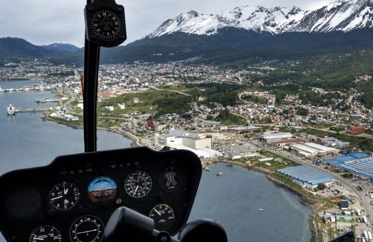 Sobrevuelo Ushuaia en Helicóptero