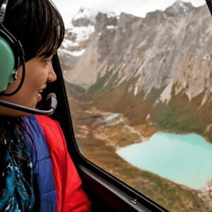 Sobrevuelo en helicoptero sobre la Laguna Esmeralda