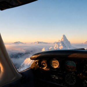 Circuito doble en avioneta sobre Ushuaia
